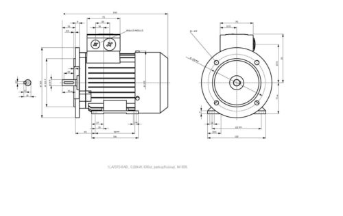 vykres IMB motor Siemens